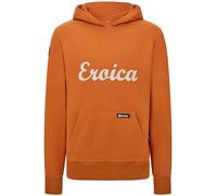 Felpa con cappuccio Eroica Valle arancione S