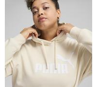 Felpa con cappuccio ESSENTIAL LOGO Beige S Tinta unita