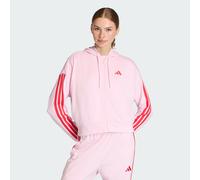 Felpe con cappuccio adidas Sportswear Essentials 3 Stripes Hooded Jacket Women 4068804811105 in taglia XL EU