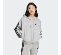 Adidas Felpa Con Zip Essentials 3 Stripes French Terry