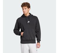 Felpa con cappuccio Essentials Feelcozy French Terry Black / White M