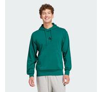 Felpa con cappuccio Essentials Feelcozy French Terry Collegiate Green / Black S