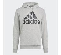 Adidas Felpa Con Cappuccio Uomo Adidas Essentials Fleece Big Logo Grigio Taglia