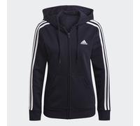 Felpa con cappuccio Essentials French Terry 3-Stripes Full-Zip