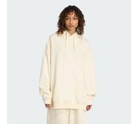 Felpa con cappuccio Essentials Linear Oversized Cream White M
