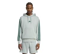 Adidas Essentials 3 Stripes French Terry Hoodie Verde L / Regular Uomo