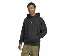 Felpa con cappuccio Essentiel Feelcozy Nero M Tinta unita