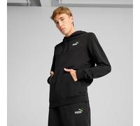 PUMA Ess 2 Color Small No. 1 Logo Hoodie TR, Felpe con Cappuccio Uomo, PUMA Black-Spring Fern,