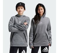 Felpa con cappuccio Fleece Junior Black Melange / Grey Four / Grey Two 15-16A