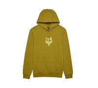 Felpa con Cappuccio Fox Head Fleece PO Mustard M