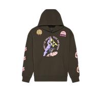 Felpa con cappuccio FOX Pro Circuit Oversize MilitareS Militare