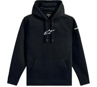 Felpa con cappuccio frontale Alpinestars nera L