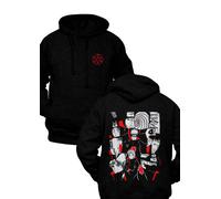 Felpa con Cappuccio Fronte Retro Naruto Anime Uomo Donna Bambino Regalo Cosplay