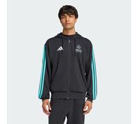 FELPA CON CAPPUCCIO FULL ZIP MERCEDES-AMG PETRONAS FORMULA 1 TEAM DNA Black / Semi Mint Rush XS