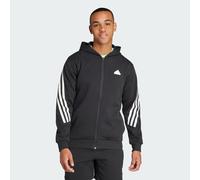 Felpa con cappuccio Future Icons 3-Stripes Full Zip Black XS