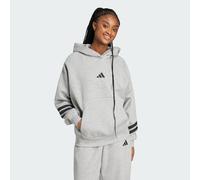 ADIDAS SPORTSWEAR Felpa sportiva 'Future Icons' grigio chiaro / nero, Taglia XXXS-XXS