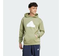 Adidas Felpa da Uomo con Cappuccio Future Icons Badge Of Sport Verde Taglia S Codice IW8552 Verde