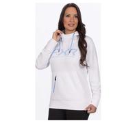 Felpa Con Cappuccio FXR Hydrogen Tech Donna Bianco/Maui BluM Bianco,Maui Blu