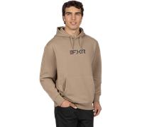 Felpa con Cappuccio FXR Mitered Pullover 27 in Cotone Canvas/Scuro/CedroS Canvas,Scuro,Cedro