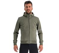 Felpa con cappuccio Giara verde 2XL