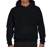 Felpa Con Cappuccio Gildan Uomo Unisex DryBlend Manica Lunga S - XXL