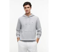 Felpa con cappuccio girocollo Grigio XL Tinta unita