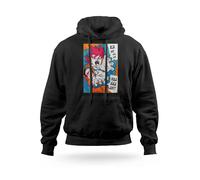 Felpa con cappuccio Goku Onda Energetica Dragon Ball Z Anime Uomo Donna Bimbo