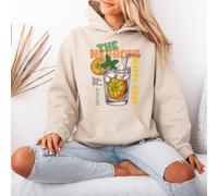 Felpa con cappuccio grafica da donna The Negroni Happy Hour Cocktail Recipe