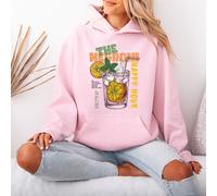 Felpa con cappuccio grafica da donna The Negroni Happy Hour Cocktail Recipe