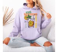 Felpa con cappuccio grafica da donna The Negroni Happy Hour Cocktail Recipe