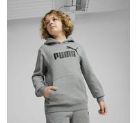 PUMA Ess No. 1 Logo Hoodie FL B, Felpe con Cappuccio Bambino, Medium Gray Heather,