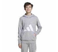 Felpa con cappuccio Essentials Junior Medium Grey Heather / White 13-14A