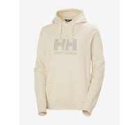 Felpa con cappuccio Helly Hansen Logo 2.0 bianco sporco donna - L