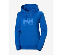 Felpa con cappuccio Helly Hansen Logo 2.0 blu cobalto donna - S
