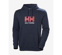 Felpa con cappuccio Helly Hansen Logo blu notte - XL