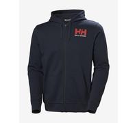 Felpa da uomo Helly Hansen HH Logo Fz Hoodie Taglia: L / Colore: blu scuro