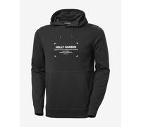 Helly Hansen Move Felpa con Cappuccio, 990 Nero, L Uomo