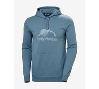 Felpa con cappuccio Helly Hansen Nord Graphic blu acciaio - L