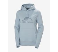 Felpa con cappuccio Helly Hansen Nord Graphic blu pallido donna - L