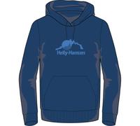 Helly Hansen Felpa con Cappuccio da Uomo Nord Graphic, 608 Fiordo Profondo, S