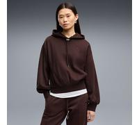 Puma Her Relaxed Hoodie Marrone L Donna