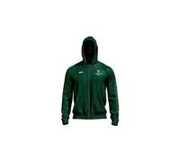 Felpa con cappuccio hoka les templiers uomo verde