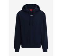 Felpa con cappuccio HUGO Dapo blu marino - M