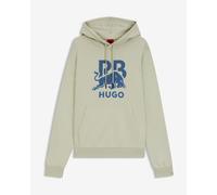 Felpa con cappuccio HUGO Doverlohood x Red Bull Racing beige blu - XL