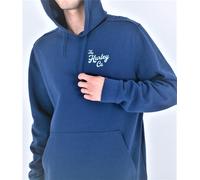 Felpa con cappuccio Hurley da uomo tinta unita ~ Ukelele Fleece blu
