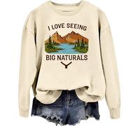 Felpa con cappuccio I Love Seeing Big Naturals I Love Seeing Big Naturals, Khika-y, S