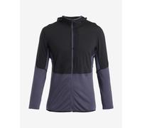 ICEBREAKER M 200 Realfleece Descender Ls Zip H - Uomo - Nero - Taglia M- modello 2025