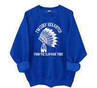 Felpa con cappuccio I'm Chief Kickabitch From The Slapahoe Tribe, Im Chief Kickabitch From The Slapahoe Tribe Sweatshirt, Klein Blue., M