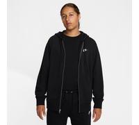Felpa con cappuccio in French terry e zip a tutta lunghezza Nike Club - Uomo - Nero XS