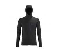 Felpa con cappuccio in micropile da uomo Millet Trilogy Lightgrid (nero) XXL
